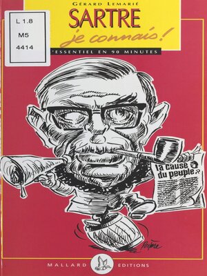 cover image of Sartre, je connais !